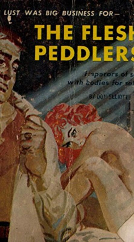 Book cover for "The Flesh Peddlers" by Robert Silverberg