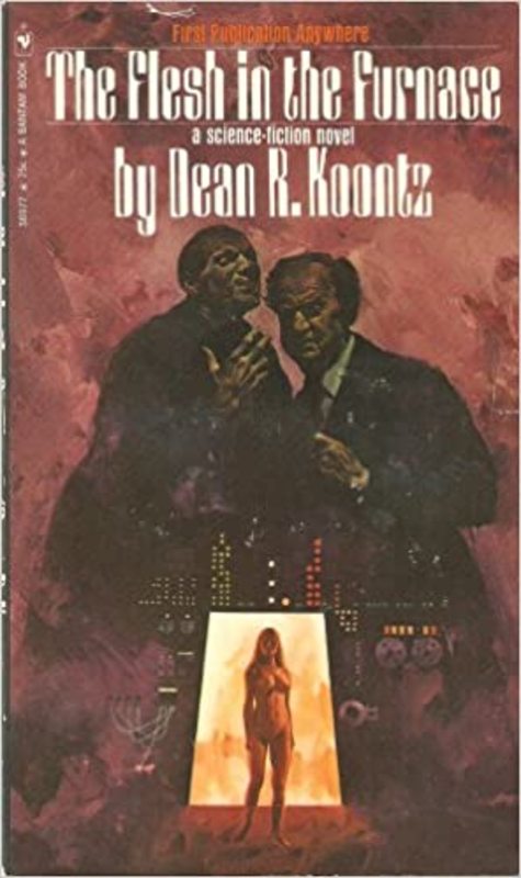 Book cover for "The Flesh in the Furnace" by Dean Koontz