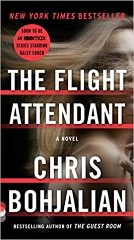 Book cover for "The Flight Attendant" by Chris Bohjalian