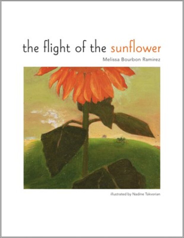 Book cover for "The Flight of the Sunflower" by Melissa Bourbon Ramirez