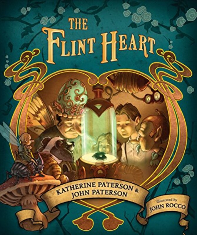 Book cover for "The Flint Heart" by Katherine Paterson