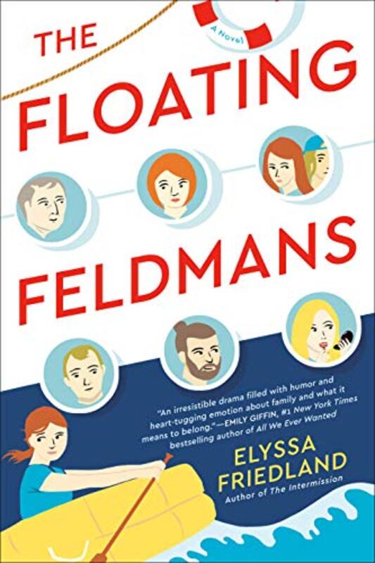 Book cover for "The Floating Feldmans" by Elyssa Friedland