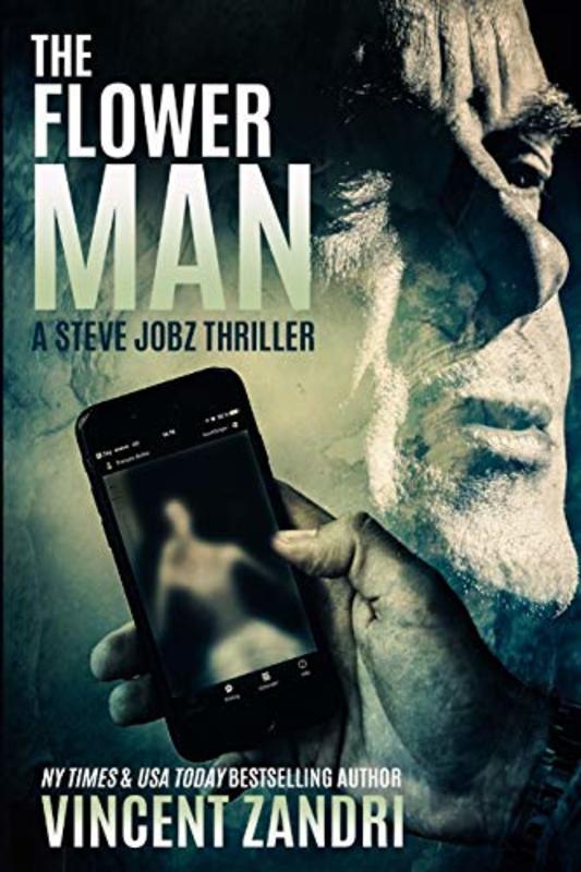 Book cover for "The Flower Man" by Vincent Zandri