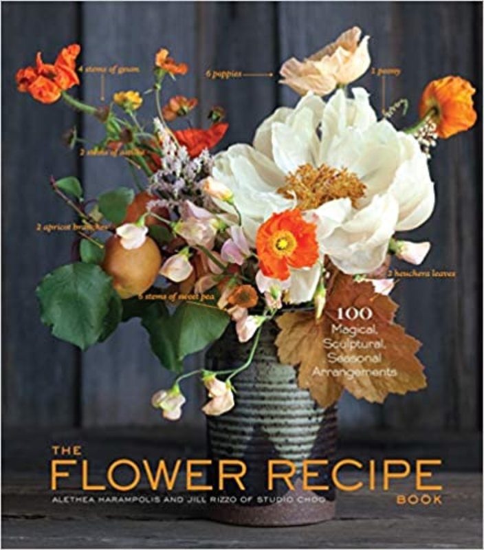 Book cover for "The Flower Recipe Book" by Alethea Harampolis