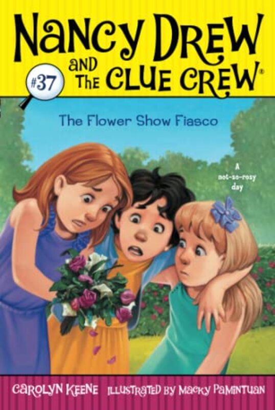 Book cover for "The Flower Show Fiasco" by Mildred A Wirt
