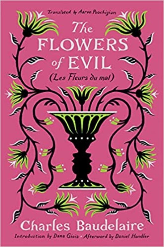 Book cover for "The Flowers of Evil" by Charles Baudelaire