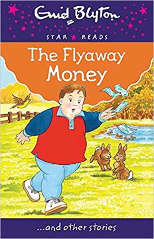 Book cover for "The Flyaway Money" by Enid Blyton