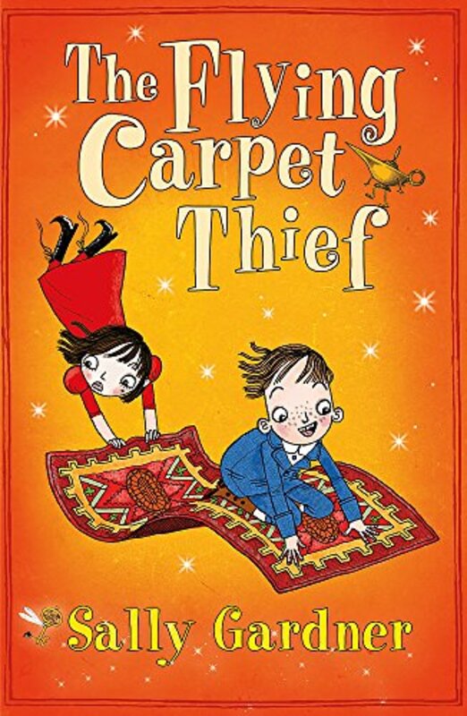Book cover for "The Flying Carpet Thief" by Sally Gardner
