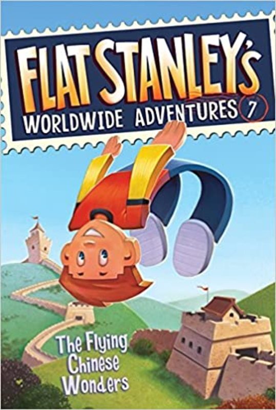 Book cover for "The Flying Chinese Wonders" by Jeff Brown