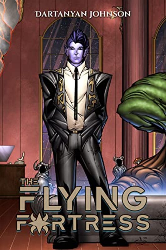 Book cover for "The Flying Fortress" by Dartanyan Johnson