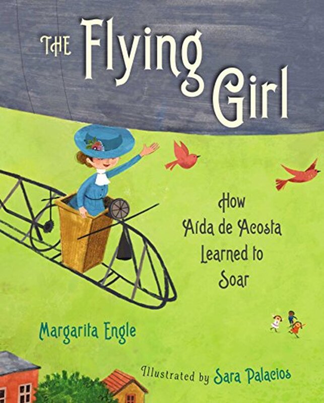 Book cover for "The Flying Girl" by Margarita Engle