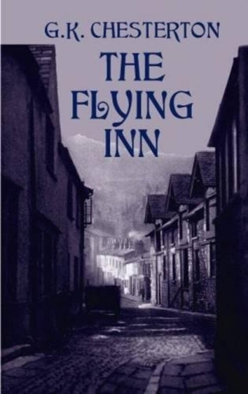 Book cover for "The Flying Inn" by Gilbert Keith Chesterton