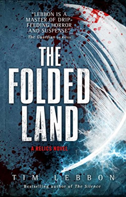 Book cover for "The Folded Land" by Tim Lebbon
