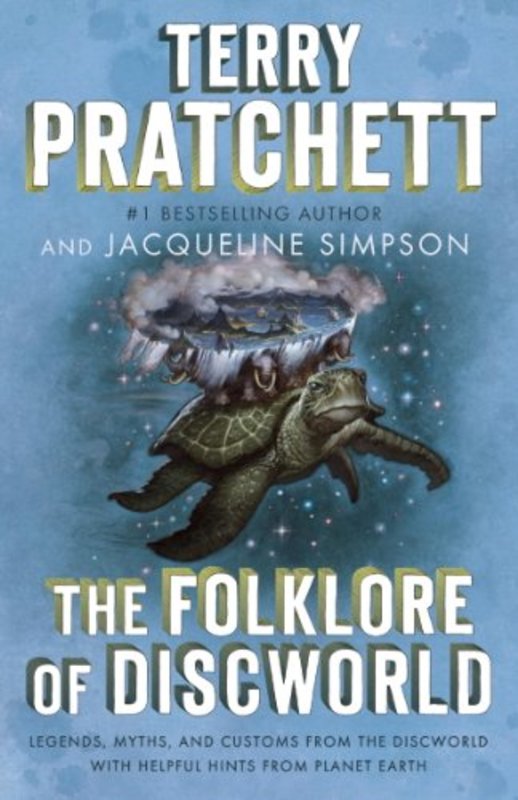 Book cover for "The Folklore of Discworld" by Terry Pratchett