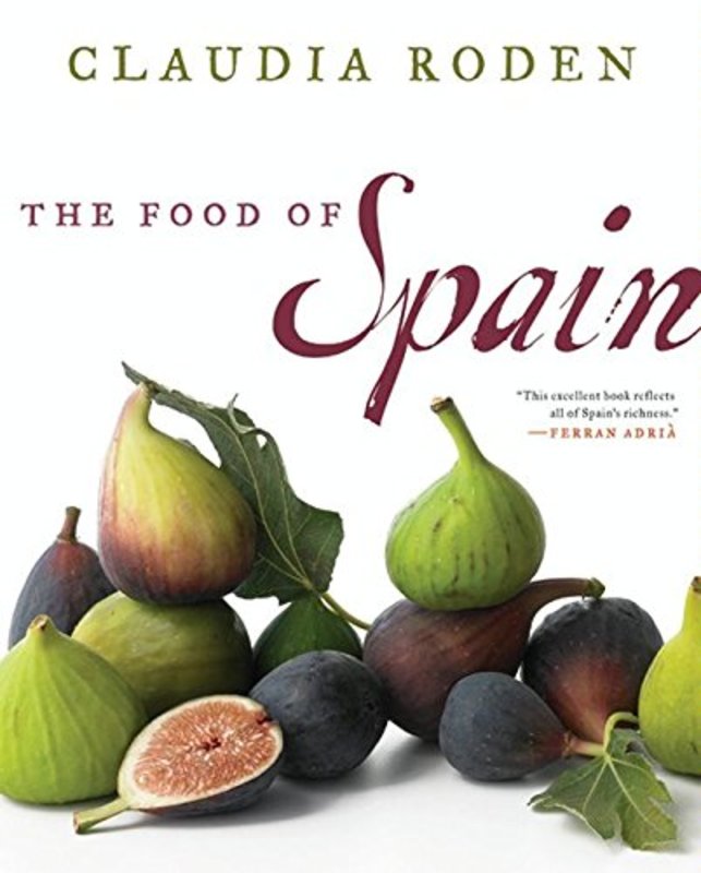 Book cover for "The Food of Spain" by Claudia Roden