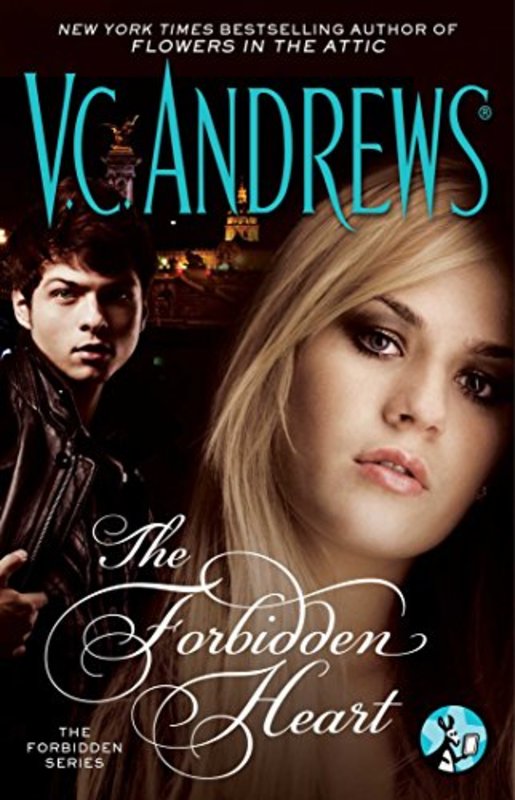 Book cover for "The Forbidden Heart" by V. C. Andrews