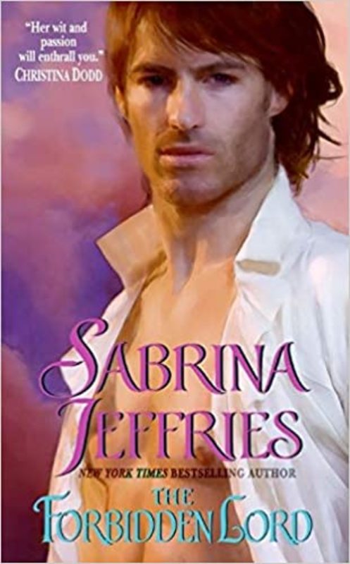 Book cover for "The Forbidden Lord" by Sabrina Jeffries