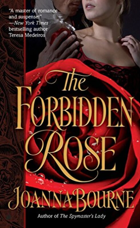 Book cover for "The Forbidden Rose" by Joanna Bourne