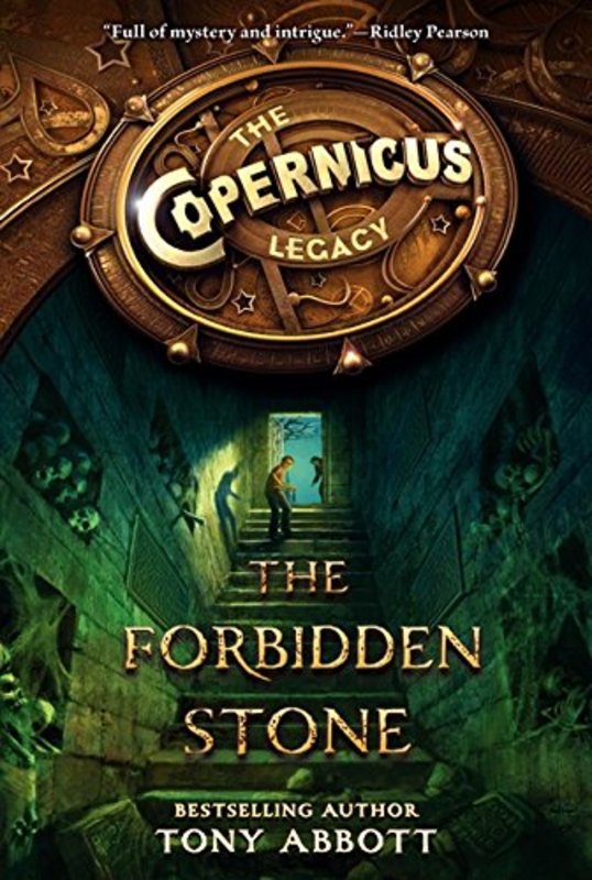 Book cover for "The Forbidden Stone" by Tony Abbott