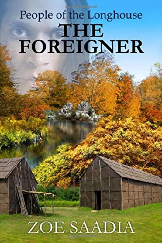 Book cover for "The Foreigner" by Zoe Saadia