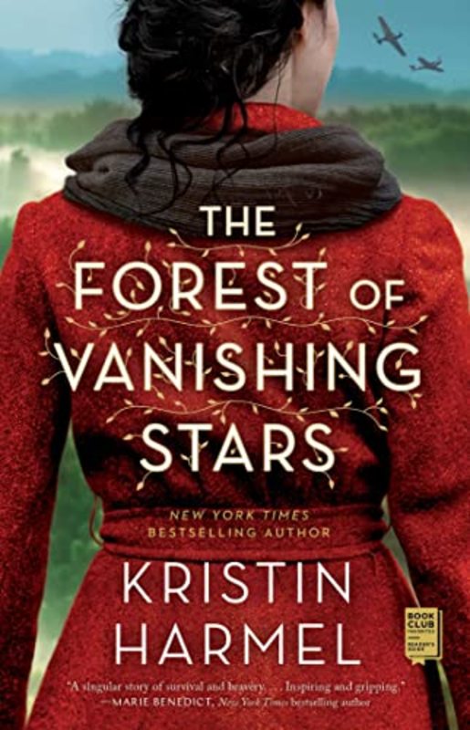 Book cover for "The Forest of Vanishing Stars" by Kristin Harmel