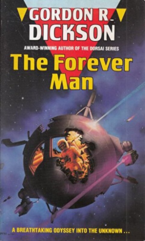Book cover for "The Forever Man" by Gordon R Dickson