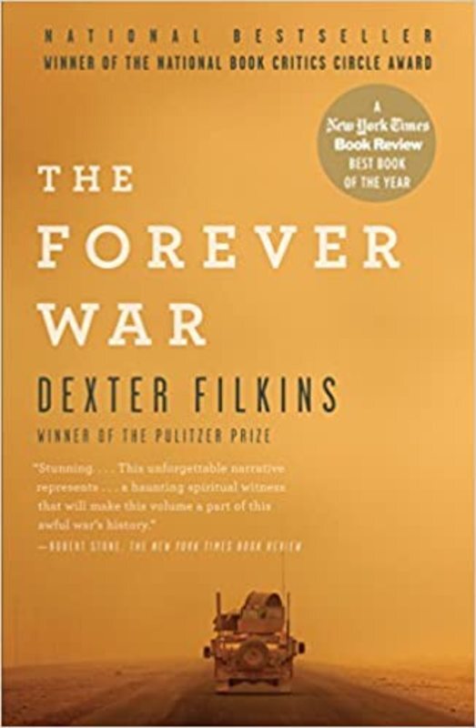 Book cover for "The Forever War" by Dexter Filkins