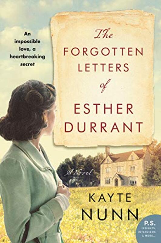 Book cover for "The Forgotten Letters of Esther Durrant" by Kayte Nunn