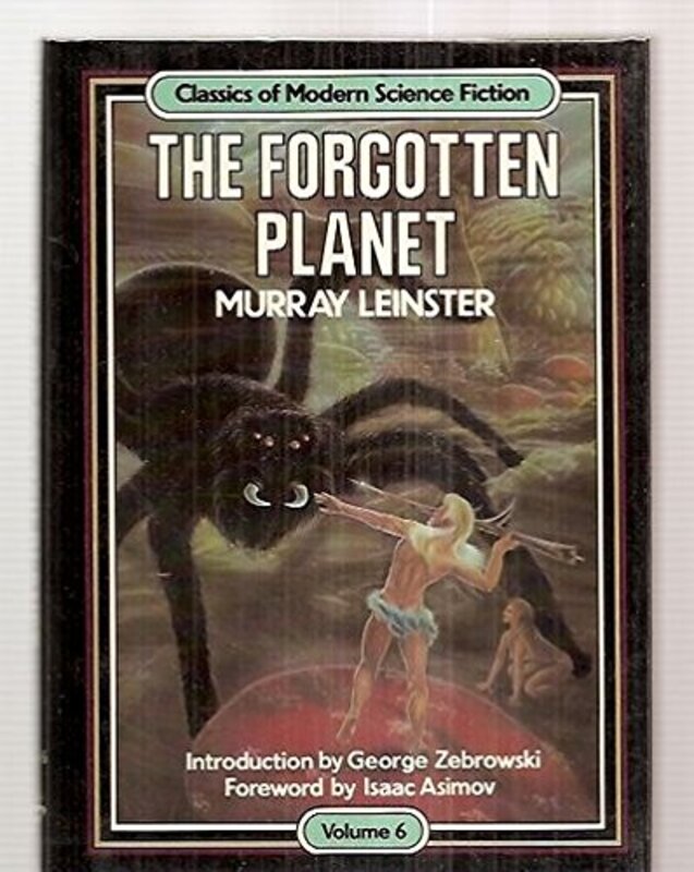 Book cover for "The Forgotten Planet" by Murray Leinster