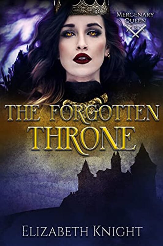 Book cover for "The Forgotten Throne" by Elizabeth Knight