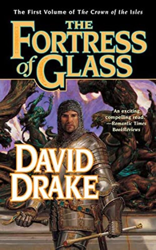 Book cover for "The Fortress of Glass" by David Drake