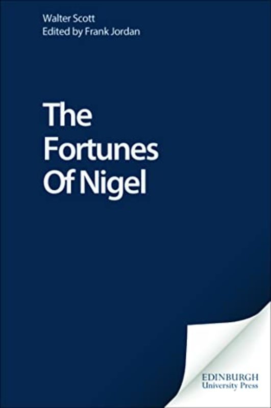Book cover for "The Fortunes of Nigel" by Walter Scott