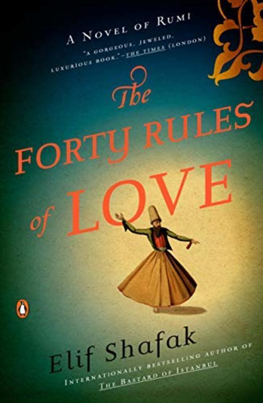 Book cover for "The Forty Rules of Love" by Elif Shafak