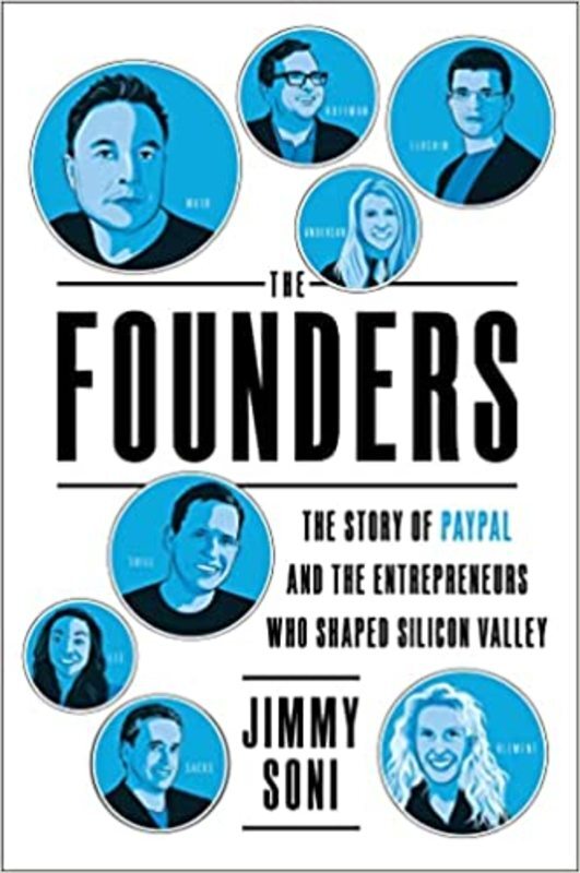 Book cover for "The Founders" by Jimmy Soni