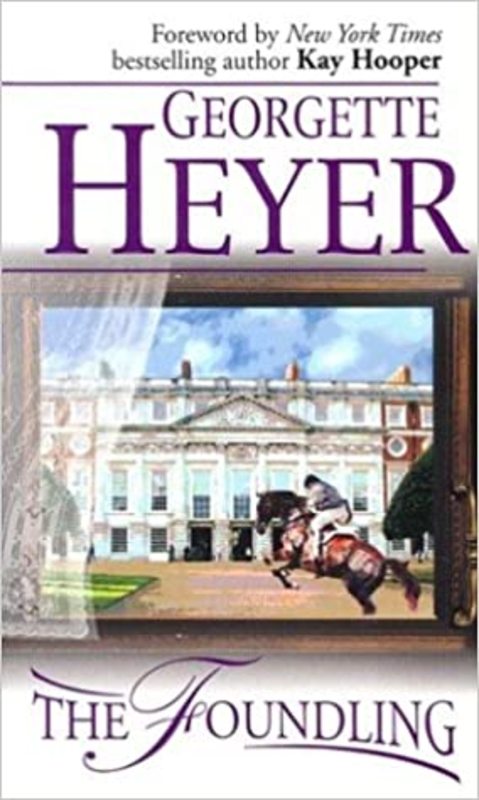 Book cover for "The Foundling" by Georgette Heyer