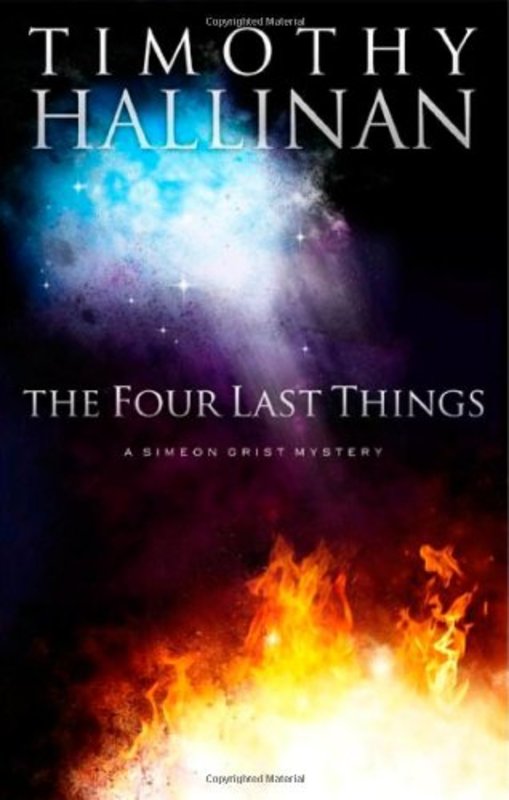 Book cover for "The Four Last Things" by Timothy Hallinan