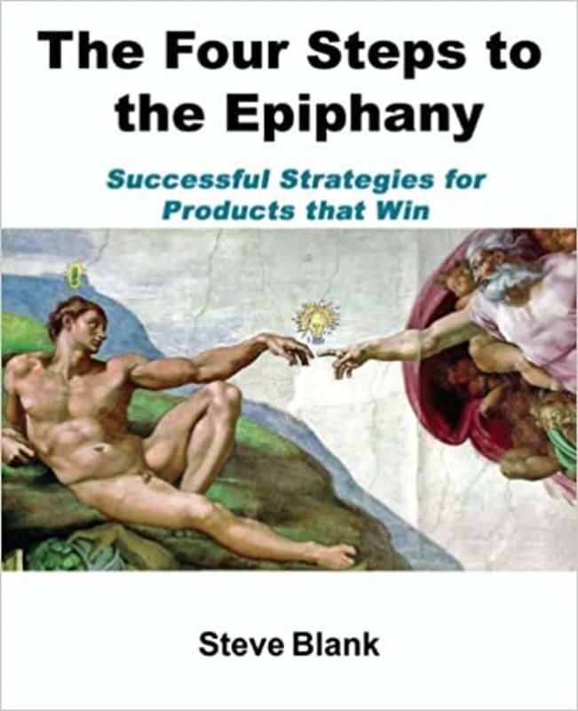 Book cover for "The Four Steps to the Epiphany"
