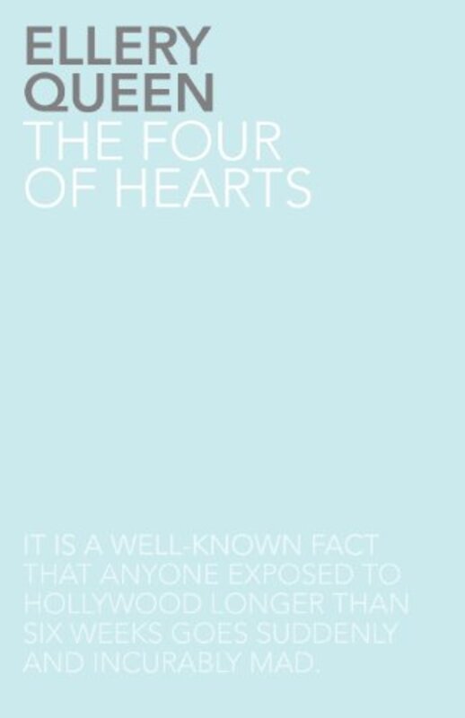 Book cover for "The Four of Hearts" by Ellery Queen