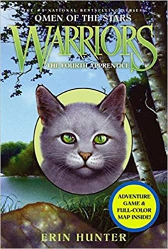 Book cover for "The Fourth Apprentice" by Erin Hunter