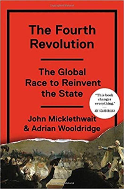 Book cover for "The Fourth Revolution" by John Micklethwait