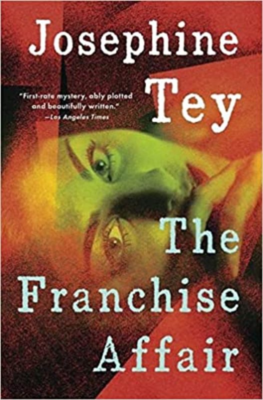 Book cover for "The Franchise Affair" by Josephine Tey