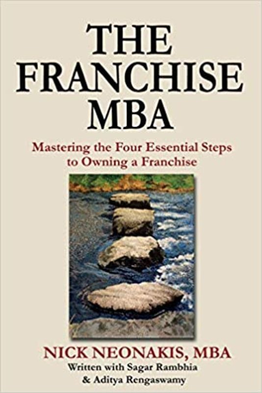 Book cover for "The Franchise MBA" by Nick Neonakis