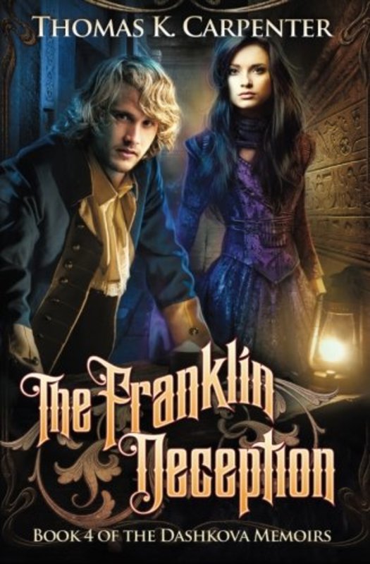 Book cover for "The Franklin Deception" by Thomas K Carpenter