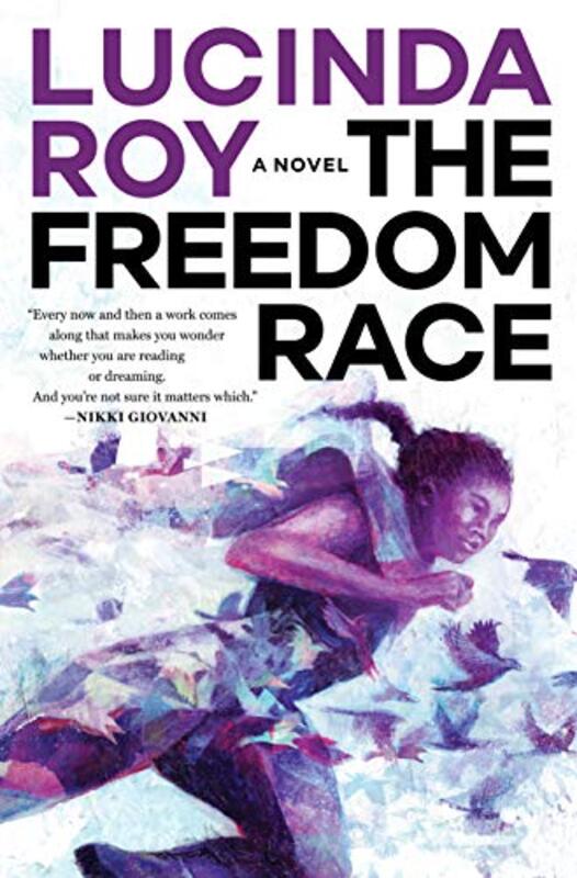 Book cover for "The Freedom Race" by Lucinda Roy