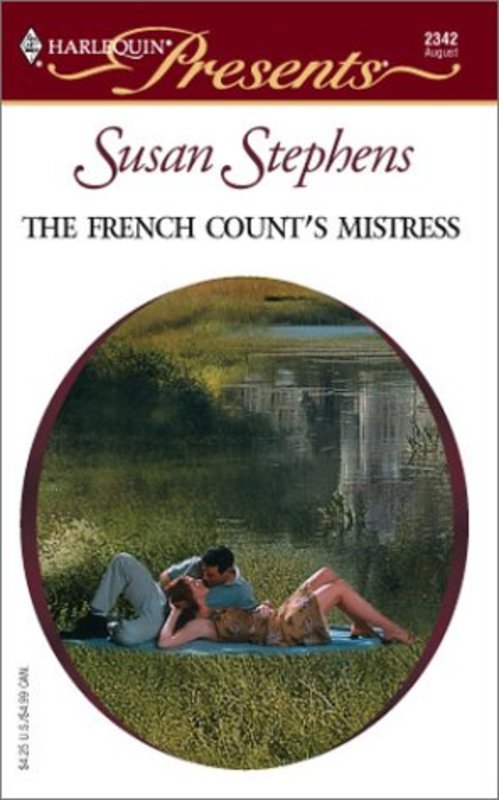 Book cover for "The French Count's Mistress" by Susan Stephens