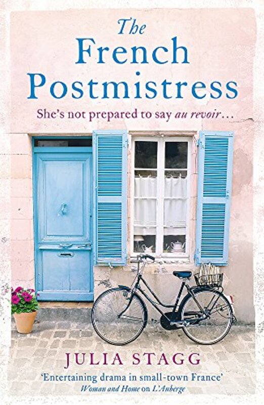 Book cover for "The French Postmistress" by Julia Stagg