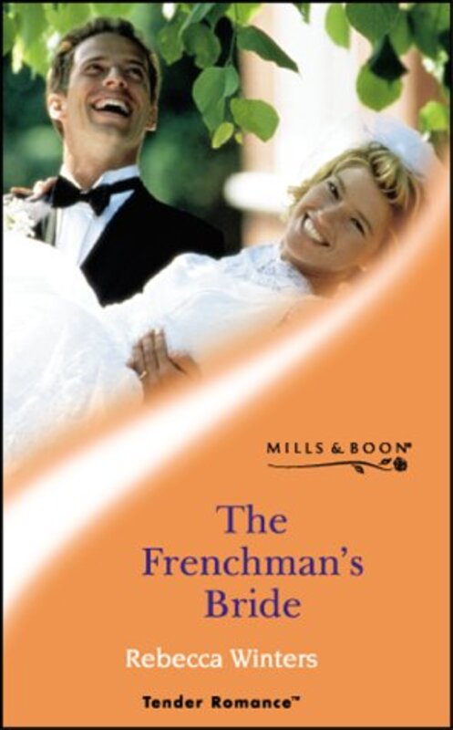Book cover for "The Frenchman's Bride" by Rebecca Winters