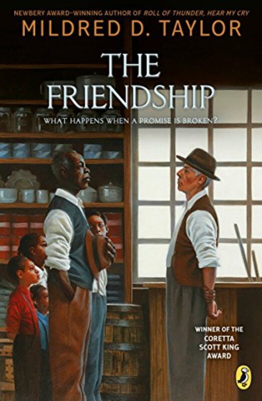 Book cover for "The Friendship" by Mildred D Taylor