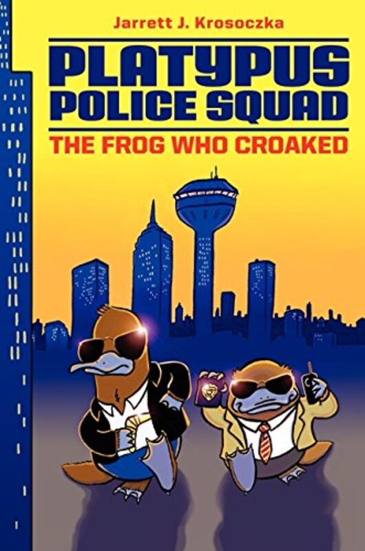 Book cover for "The Frog Who Croaked" by Jarrett J Krosoczka