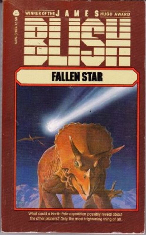 Book cover for "The Frozen Year / Fallen Star" by James Blish